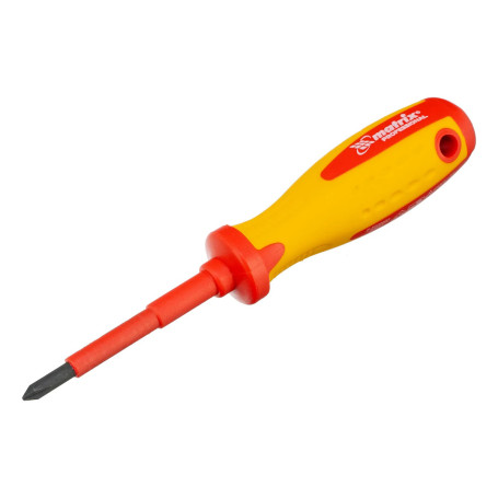 Отвертка диэлектрическая, PH1 x 75 мм, CrMo, до 1000 В, двухкомпонентная рукоятка Professional - Артикул 1292611