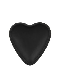 Черный нереалистичный дилдо Emotional на присоске - 13 см.