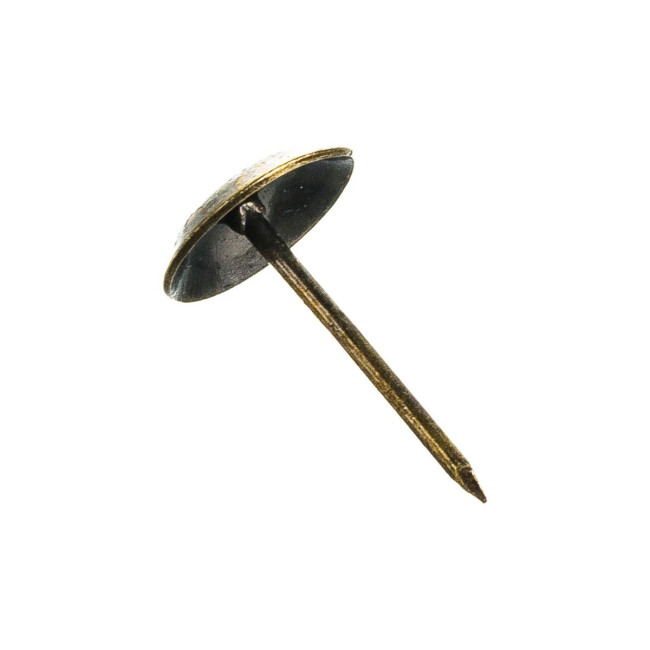 Гвоздь мебельный бронза 1х17 мм, 30 шт - Артикул 108501