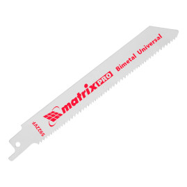 Полотна универсальные для сабельной пилы S922VF, 125/1.8-2.5 мм, Bimetal, 2 шт