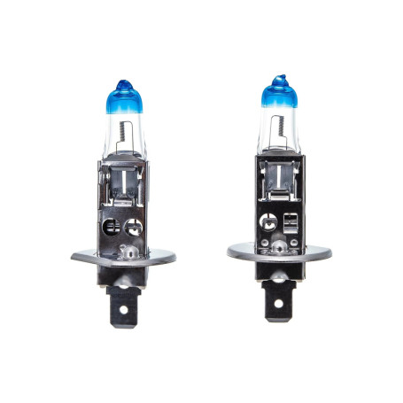 Лампа автомобильная галогеновая H1, 12V, 55Вт, +150% света, NIGHT BREAKER LASER, Osram - 2 шт - Артикул 64150NLHCB_OSR