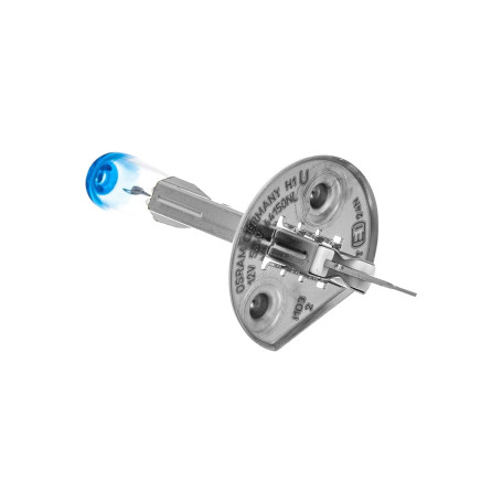Лампа автомобильная галогеновая H1, 12V, 55Вт, +150% света, NIGHT BREAKER LASER, Osram - 2 шт - Артикул 64150NLHCB_OSR