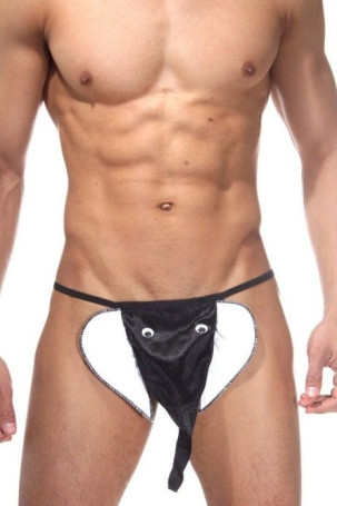 Мужские трусики-стринги со слоном - Артикул 289984