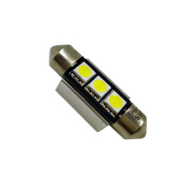 Лампы автомобильные светодиодные C5W T11 C005, 12V, L-36 мм, CANBUS, SV8.5, AVS - 2 шт