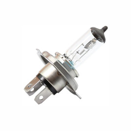 Лампа автомобильная галогеновая H4, 12V, 60/55Вт, P43t, Standart, HELLA - 1 шт