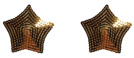 Золотистые пэстисы-звездочки Tempest - Артикул 219959