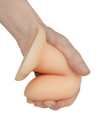 Телесный нереалистичный дилдо Emotional Plus - 13 см.