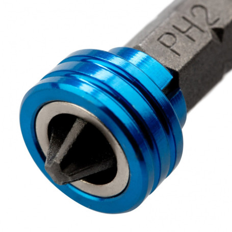 Бита PH2 x 50 мм с ограничителем и магнитом, сталь S2, Gross - Артикул 1145611