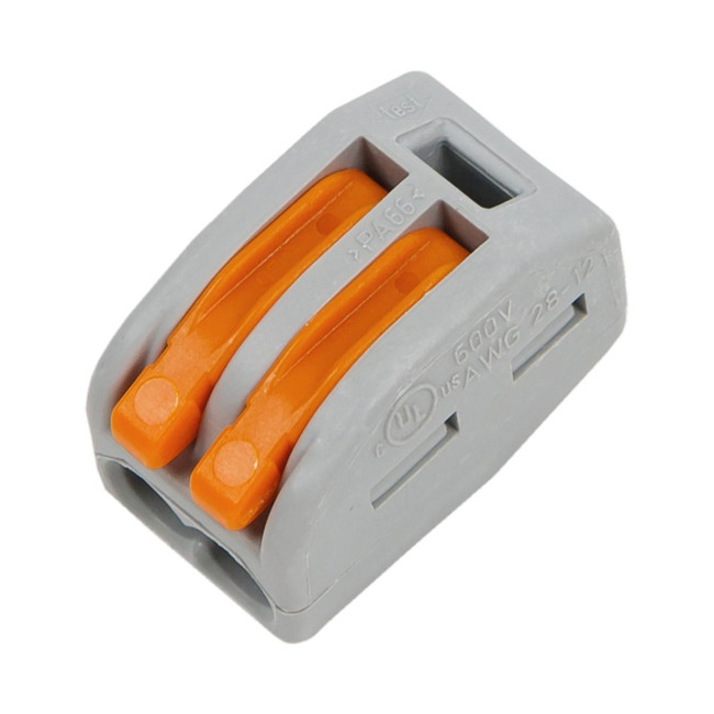 Клемма WAGO 0,08-4мм2 32A Cu 222-412 10 шт. - Артикул 222-412 Клемма WAGO 0,08-4мм2 32A Cu 222-412 10 шт. - Артикул 222-412