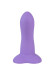 Фиолетовый нереалистичный дилдо Emotional Plus - 13 см. - Артикул 587801