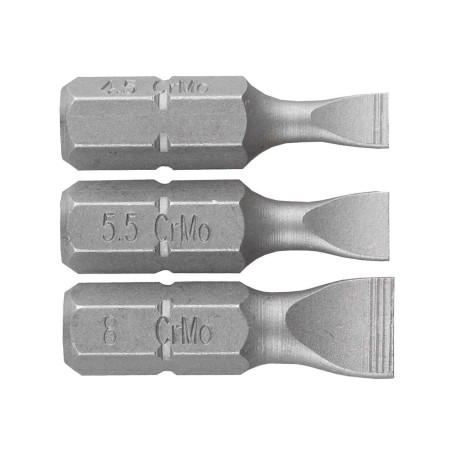 Набор бит 25мм Мастер SL4.5, SL5.5, SL8 - Артикул 26009-SL-H3