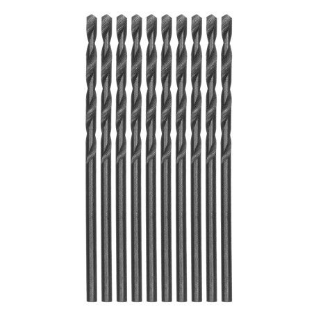 Сверло по металлу, 2 мм, полированное, HSS, 10 шт, цилиндрический хвостовик - Артикул 7152012