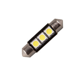 Лампы автомобильные светодиодные C5W, 12V, 0.6Вт, L-36мм, CAN3367, 5000K, 60Lm, XENITE - 2 шт