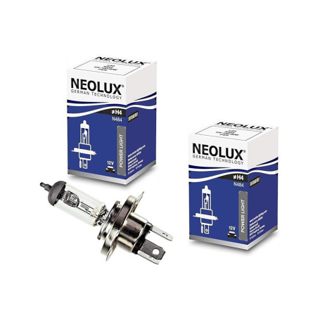 Лампа автомобильная галогеновая H4, 12V, 100/80Вт, P43t, OFF-ROAD, NEOLUX - 1 шт - Артикул N484_NLX