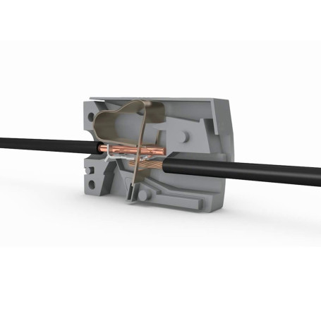 Клемма для осветительного оборудования 1.0-2.5/0.5-2.5 мм, серая Wago 224-101, 5 шт - Артикул 224-101