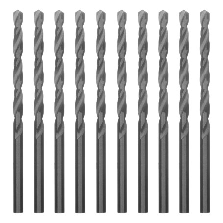 Сверло по металлу, 3,5 мм, полированное, HSS, 10 шт, цилиндрический хвостовик - Артикул 7153511