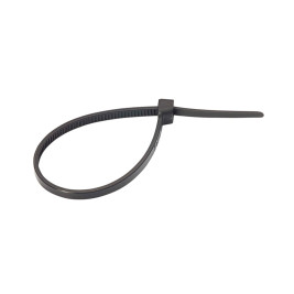 Хомуты, 100 x 2.5 мм, пластиковые, черные, 100 шт
