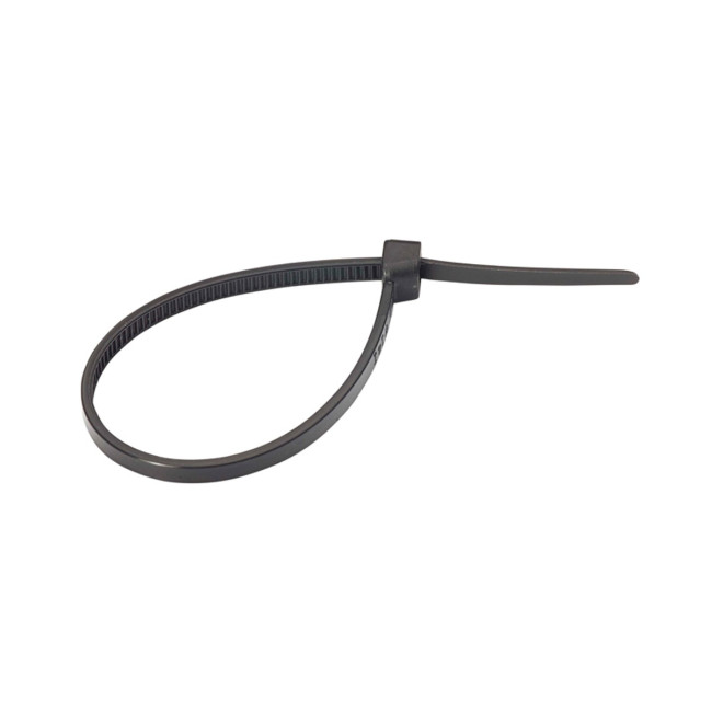 Хомуты, 100 x 2.5 мм, пластиковые, черные, 100 шт - Артикул 4554011 Хомуты, 100 x 2.5 мм, пластиковые, черные, 100 шт - Артикул 4554011