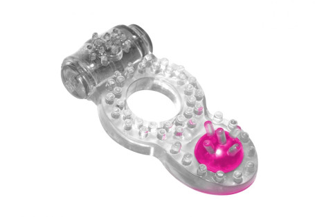 Прозрачное эрекционное кольцо Rings Ringer - Артикул 103544