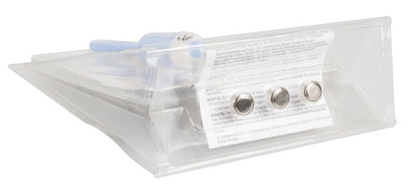 Голубой вибратор для уретры Dilator Vibe - 19 см. - Артикул 55592