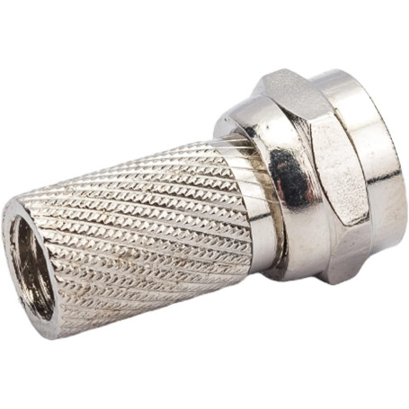 F разъём RG6, антенный разъем на кабель, штекер F (4 шт.) - Артикул 05-4003-4