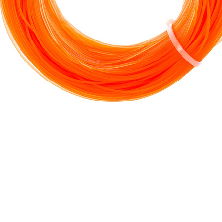 Леска строительная, 100 м, D 1 мм, цвет оранжевый - Артикул 8483811