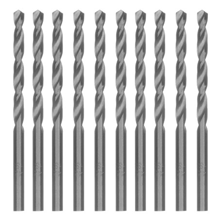 Сверло по металлу, 4,5 мм, полированное, HSS, 10 шт, цилиндрический хвостовик - Артикул 7154511