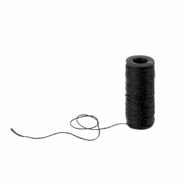 Нить капроновая черная 50м