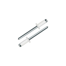 Заклепки 4,0 х 10 мм RAL 9003, сигнально-белые, 50 шт