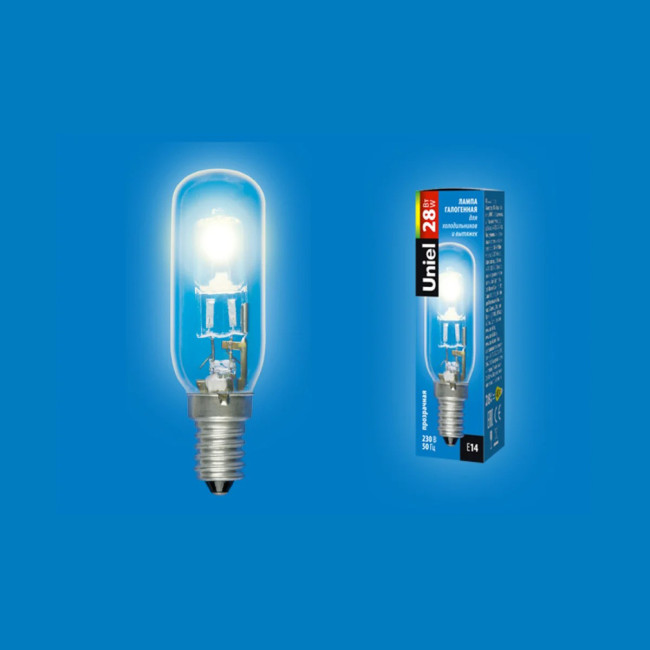 Лампочка галогеновая для холодильника и вытяжки Е14 28Вт - Артикул 718433 Лампочка галогеновая для холодильника и вытяжки Е14 28Вт - Артикул 718433