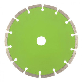 Диск алмазный отрезной сегментный, сухая резка, 180 х 22,2 мм