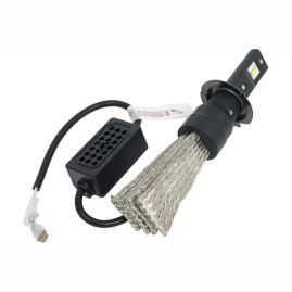 Лампа автомобильная светодиодная H7, 12V, 24W, 3000Lm, 6000K, CLEARLIGHT - 2 шт