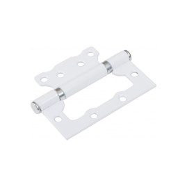 Петля накладная ПНУ-100, белая, 2 шт.