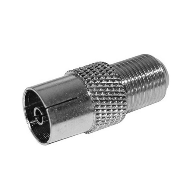 Переходник F-мама - F-штекер, цинк (4 шт) - Артикул 07-4002-1 Переходник F-мама - F-штекер, цинк (4 шт) - Артикул 07-4002-1