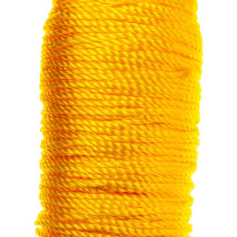 Шнур Нейлоновый разметочный на катушке c ручкой D 1.5 мм, 30 м