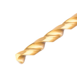Сверло спиральное по металлу 10 x 300 мм, HSS, нитридтитановое покрытие