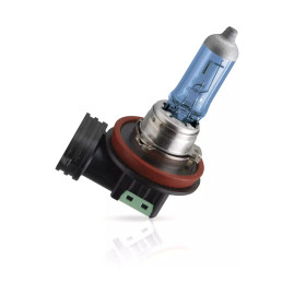 Лампа автомобильная галогеновая H11, 12V, 55Вт, CRYSTAL VISION, PHILIPS 12362CVSM, комплект 2+2 W5W