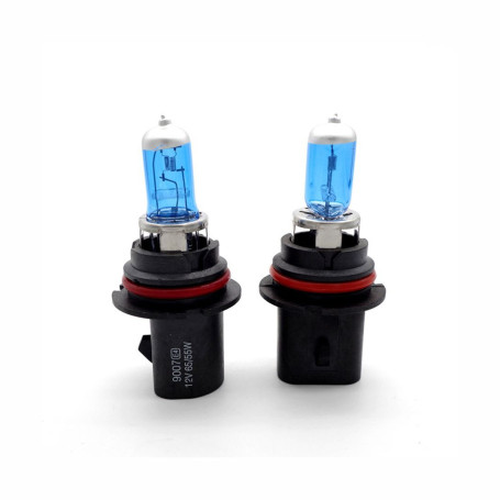 Лампа автомобильная галогеновая HB5 9007, 12V, 65/55Вт, PX29t, SUPER WHITE, LYNXAUTO - 1 шт - Артикул L12965B_LYN