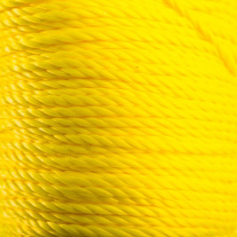 Шнур Нейлоновый разметочный на катушке c ручкой D 1.5 мм, 50 м