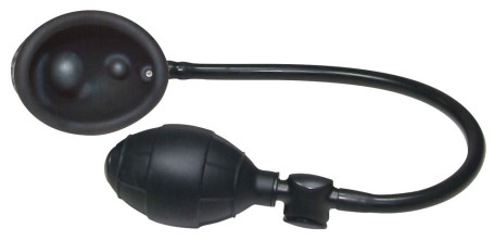 Вагинальная помпа с грушей The Black Treasure Pussy - Артикул 52129