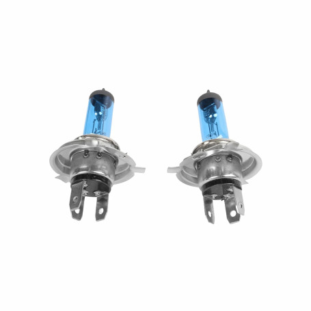 Лампа автомобильная галогеновая H4, 12V, 60/55Вт, P43t, White Light, CLEARLIGHT - 2 шт - Артикул MLH4WL_CLL