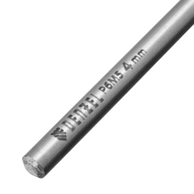 Сверло спиральное по металлу, 4 х 119 мм, Р6М5, удлиненное - Артикул 71804012 Сверло спиральное по металлу, 4 х 119 мм, Р6М5, удлиненное - Артикул 71804012