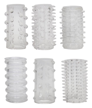 Набор из 6 насадок с шипиками Red Roses - Артикул 52130