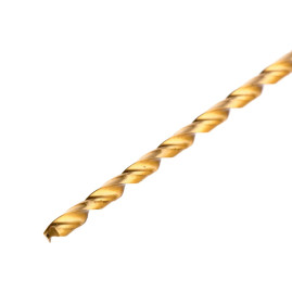 Сверло спиральное по металлу 4 x 300 мм, HSS, нитридтитановое покрытие