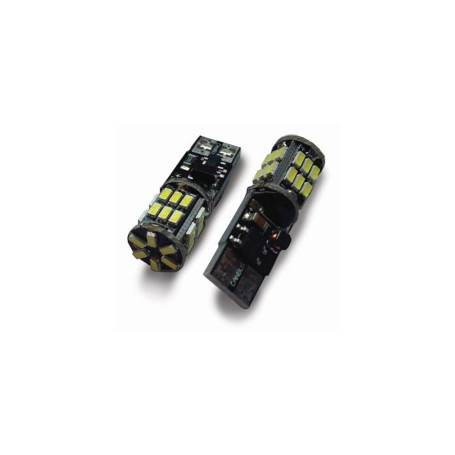 Лампы автомобильные светодиодные W5W T10 C017, 12-24V, CANBUS, W2.1x9.5d, AVS - 2 шт - Артикул A78196S_AV1