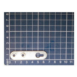 Подвес мебельный, петля сверху, 65 х 16 мм, 2 шт