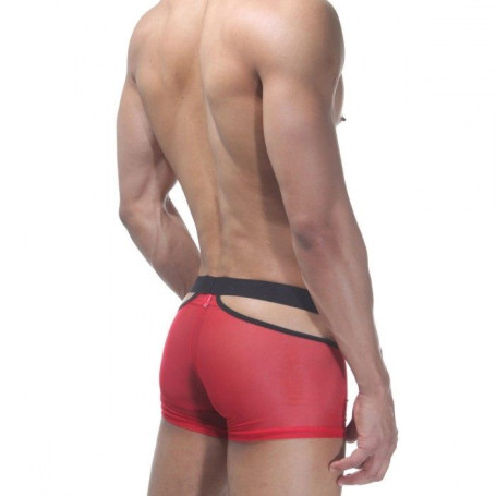 Откровенные трусы-боксеры из полупрозрачной ткани - Артикул 308843