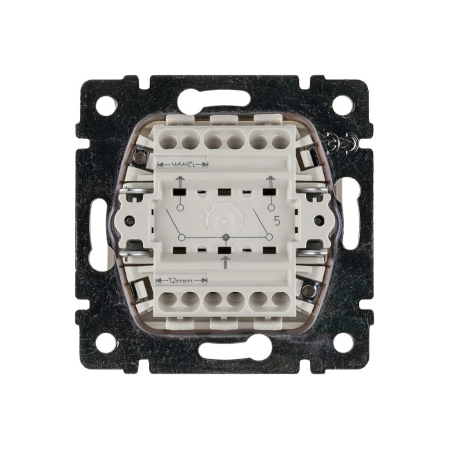 Выключатель двухклавишный, слоновая кость, Legrand Valena, 774305 - Артикул 774305