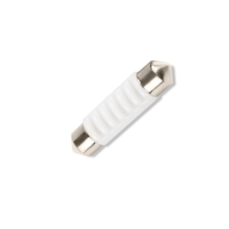 Лампы автомобильные светодиодные C5W T11, 12V, 1.6W, L-39мм CANBUS, SV8.5, AVS - 2 шт - Артикул A07048S_AV1