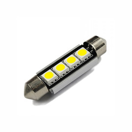 Лампы автомобильные светодиодные C5W T11 C006, 12V, L-39 мм, CANBUS, SV8.5, AVS - 2 шт